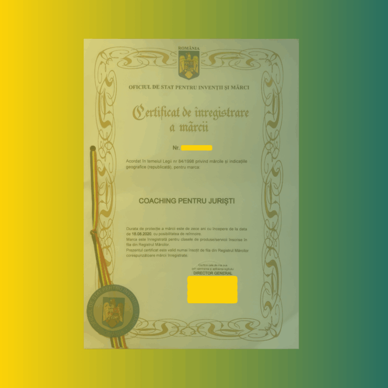 Marca Coaching pentru Juristi